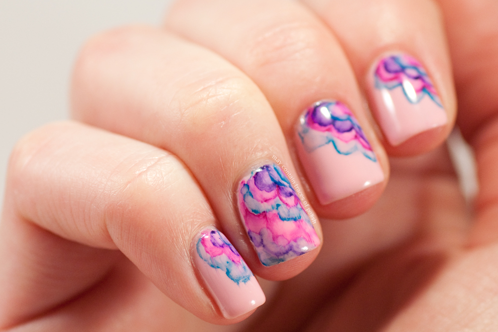 2. DIY Sharpie Nail Art: Flower Nails - wide 7