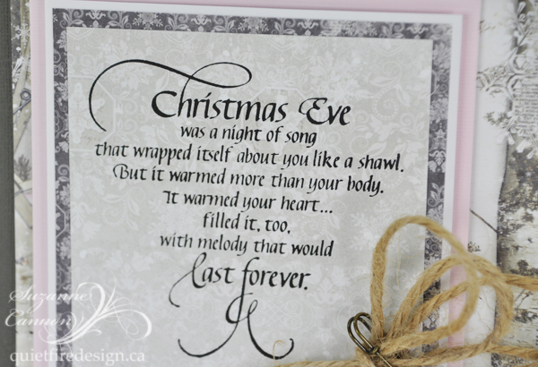 Quietfire Creations: Christmas Eve was a Night of Song