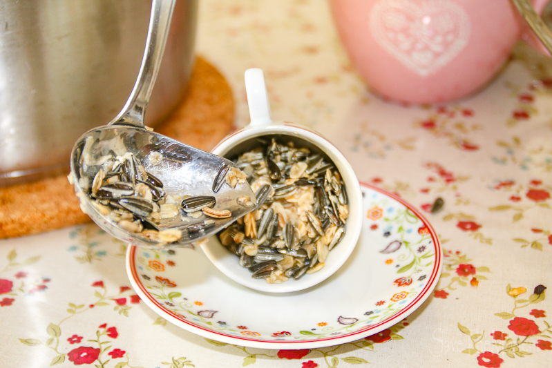Jolinas Welt Diy Vogelfutterstation In Der Tasse Im Landhaustil