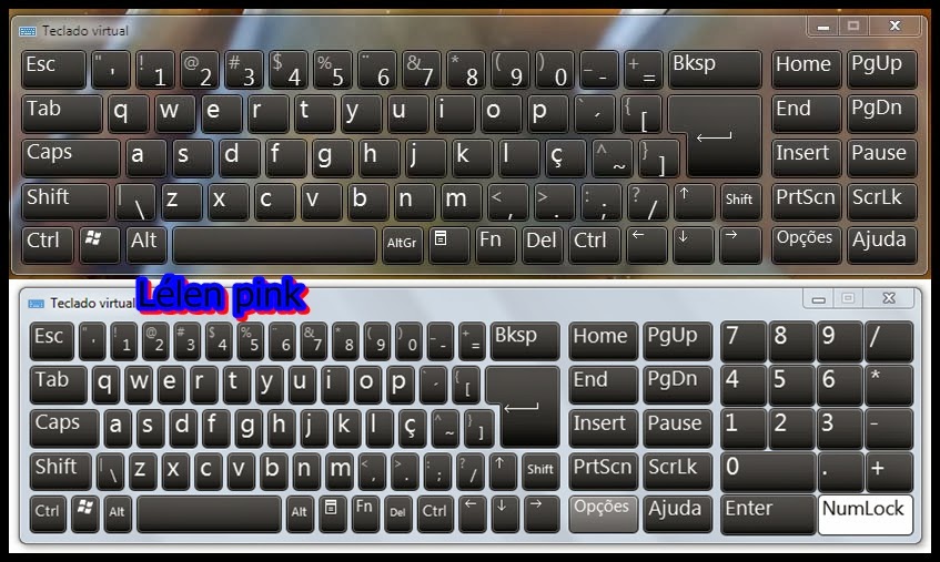 Lélen Pink Como Configurar Teclado do Notebook que está Desconfigurado.