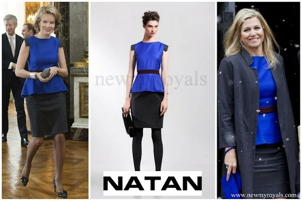 Queen Mathilde and Queen Maxima wore NATAN dress