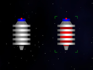 ion drive on the left, linkable ion drive on the right