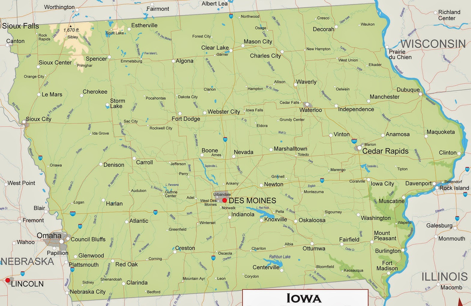 Iowa atlantic map. Iowa сша штат карта. Де-мойн штат айова. Iowa state на карте. Штат айова список штатов сша.