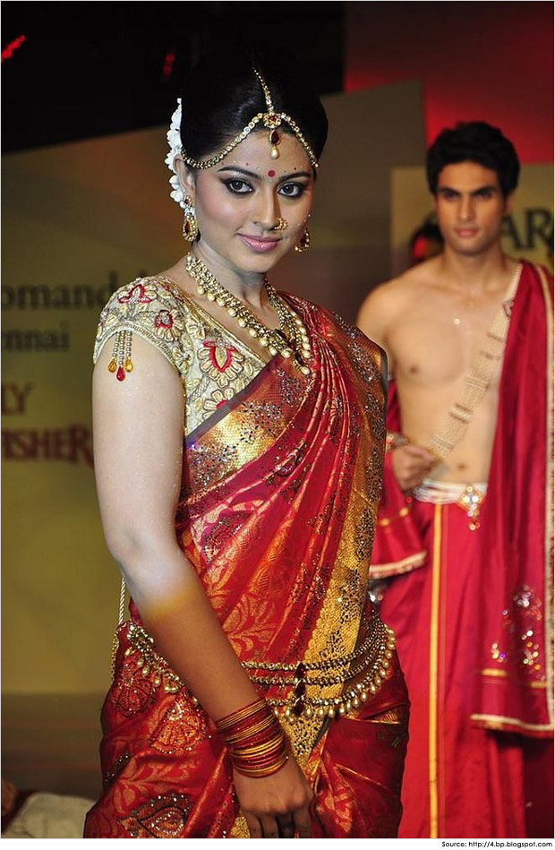 South Indian Saree Blouse Back Neck Designs For Pattu Sarees Images