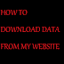 How To Download Data From www.shayanalixain.blogspot.com