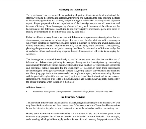 <strong>FIRE INVESTIGATION REPORT</strong> - <strong>Template</strong>.net Sample investigation report template