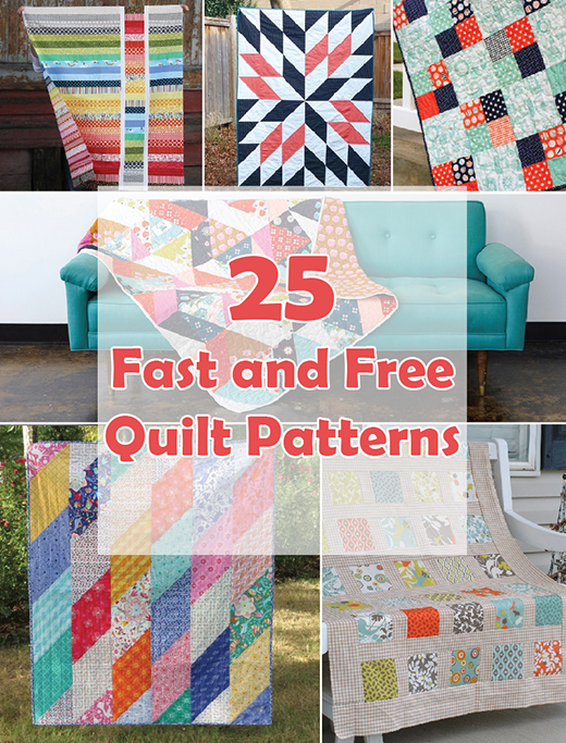 25 Fast and Free Quilt Patterns
