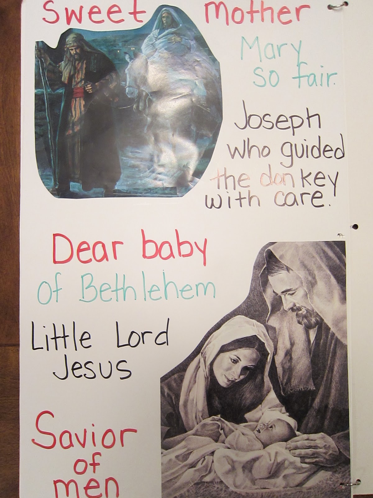 Primary Singing Time The Nativity Song