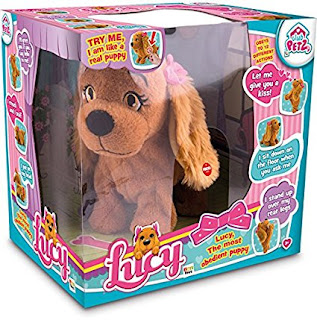 lucy, perrita interactiva, 