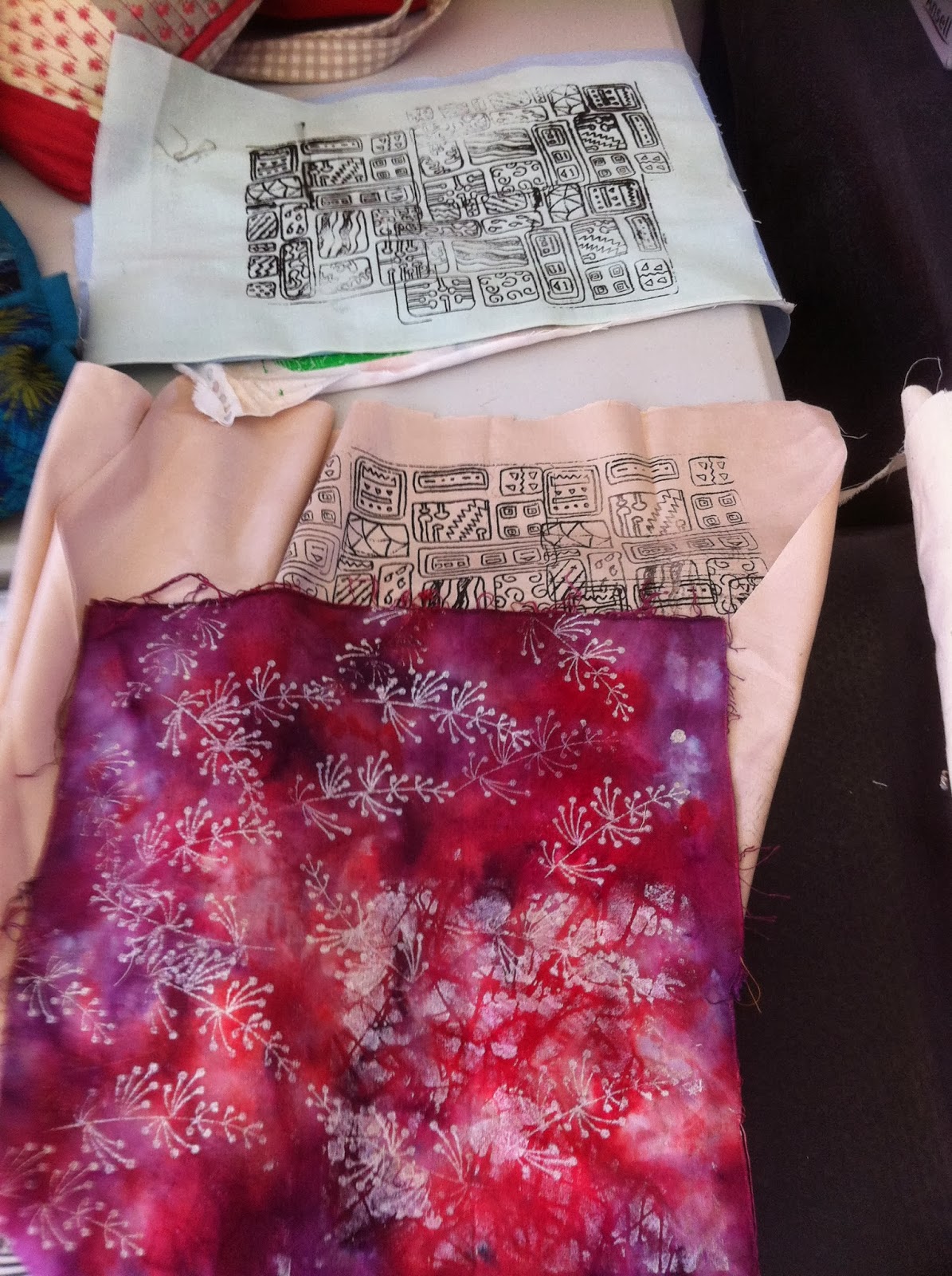 Quilters Cottage Norfolk Screen Printing Results