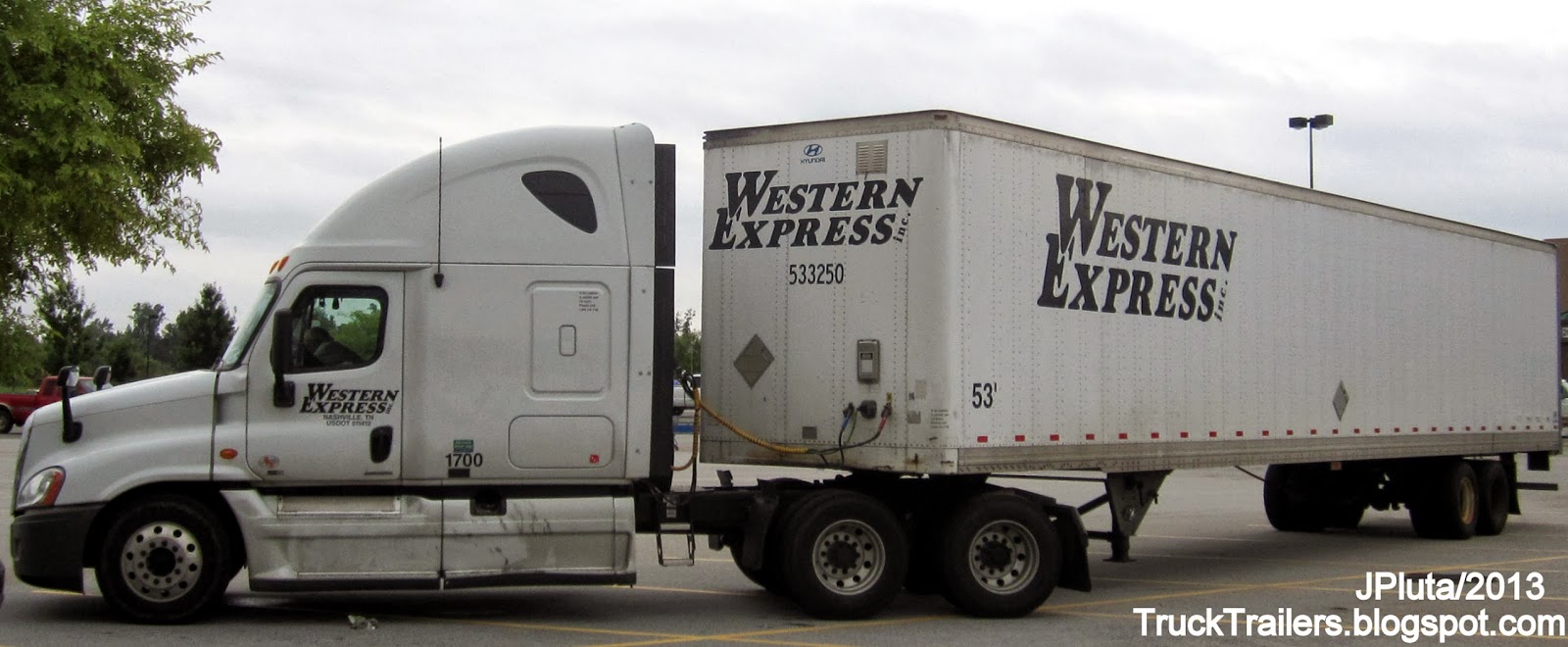 TRUCK TRAILER Transport Express Freight Logistic Diesel Mack Peterbilt