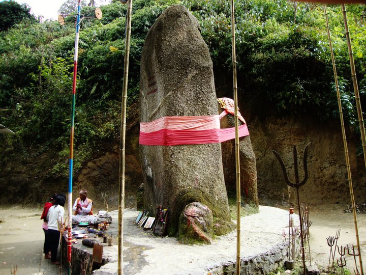 Sans Frontiers Ziro's Shivlingam, the largest Shivling in the world.