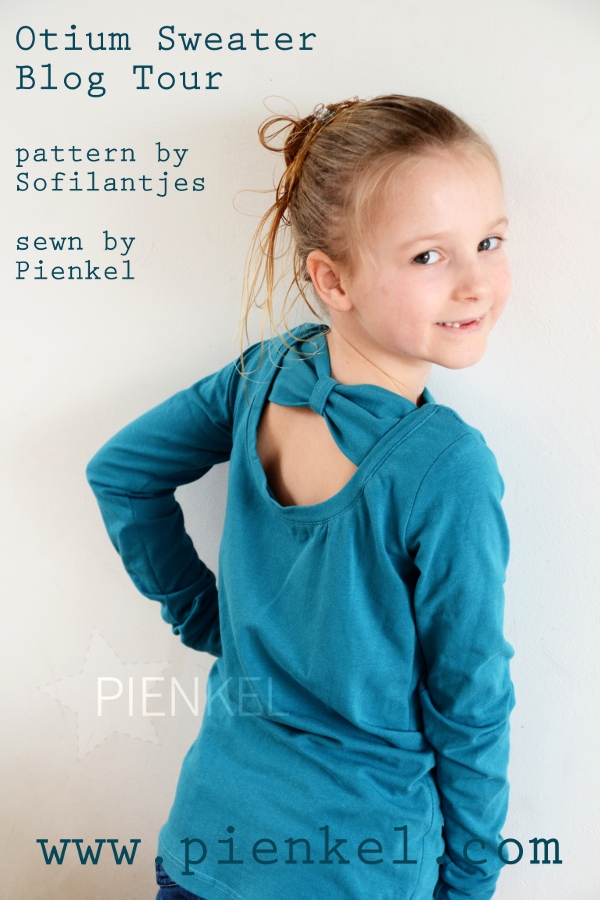 Otium Sweater blog tour - Pattern by Sofilantjes, Sewn by Pienkel