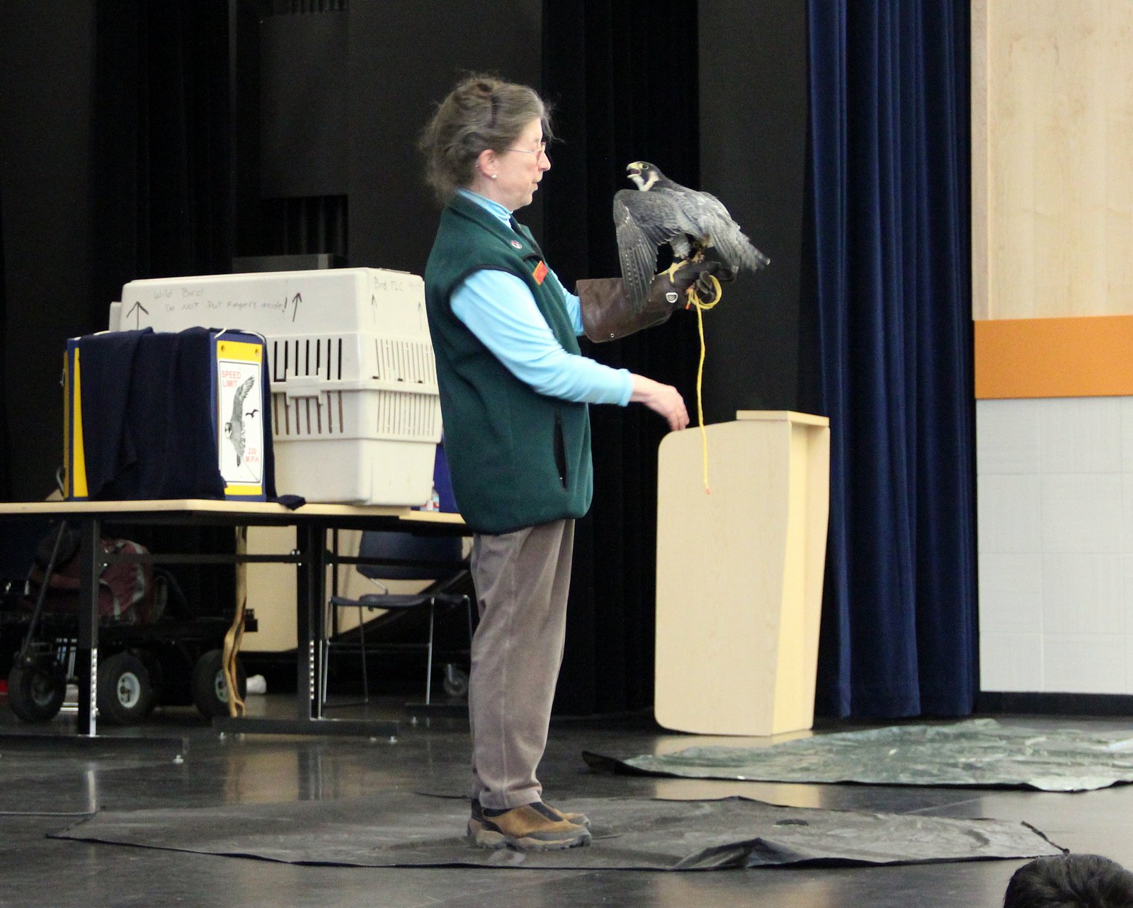 Bird Treatment and Learning Center Presentation at Clark Middle School