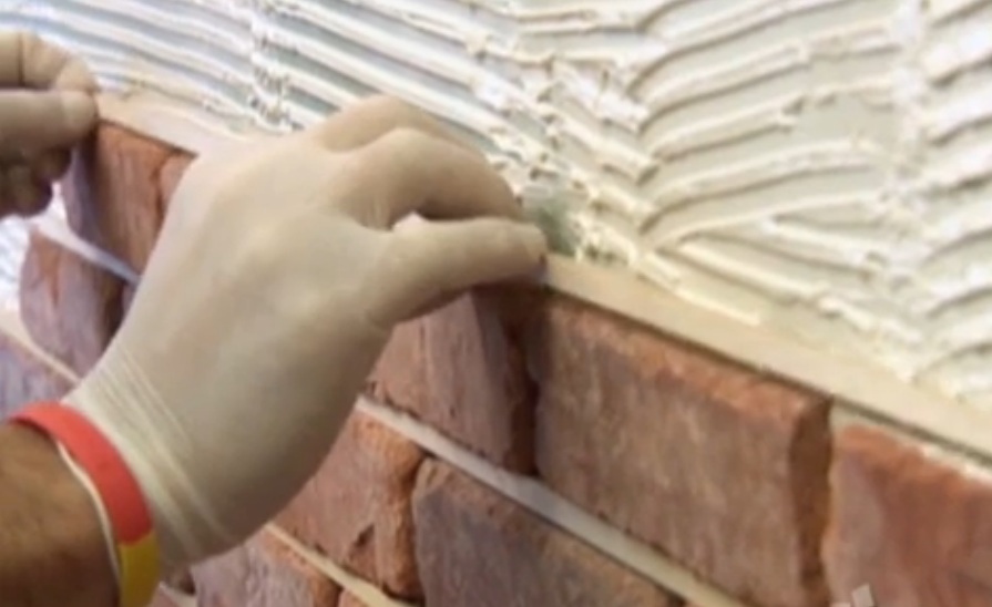 How to Install a Brick Veneer Wall inside Your Home
