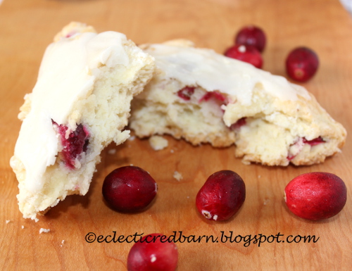 Eclectic Red Barn: Add frozen butter to scones to make them light and fluffy