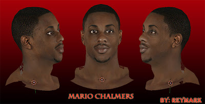 NBA 2K13 Mario Chalmers Cyberface Mod