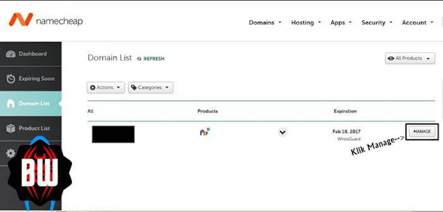Cara Setting Domain Namecheap untuk Blog