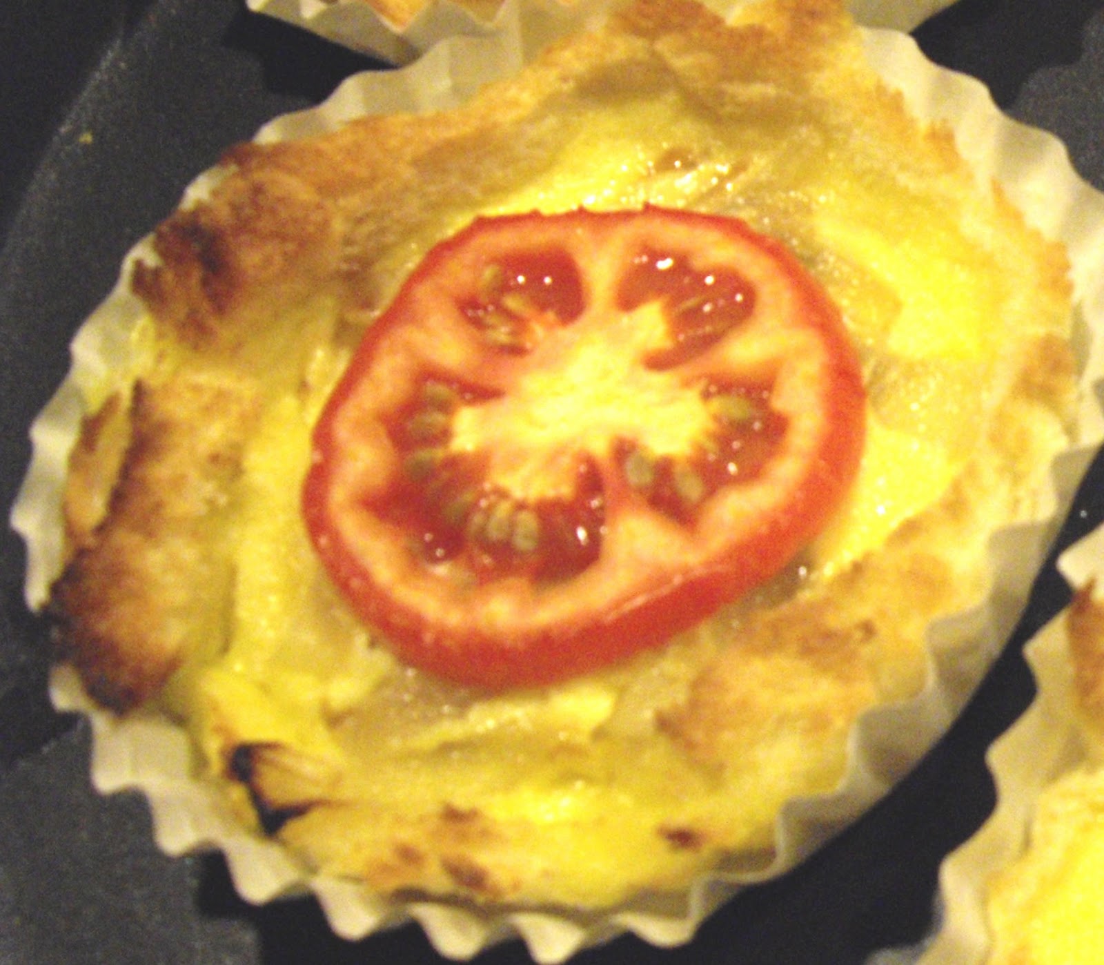 Quiche con masa de pan de molde