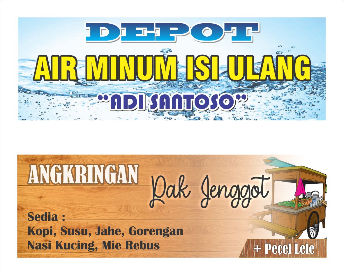 Banner Angkringan Jogja Keren Terbaru desain banner kekinian