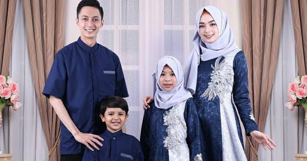 seragam keluarga warna bold