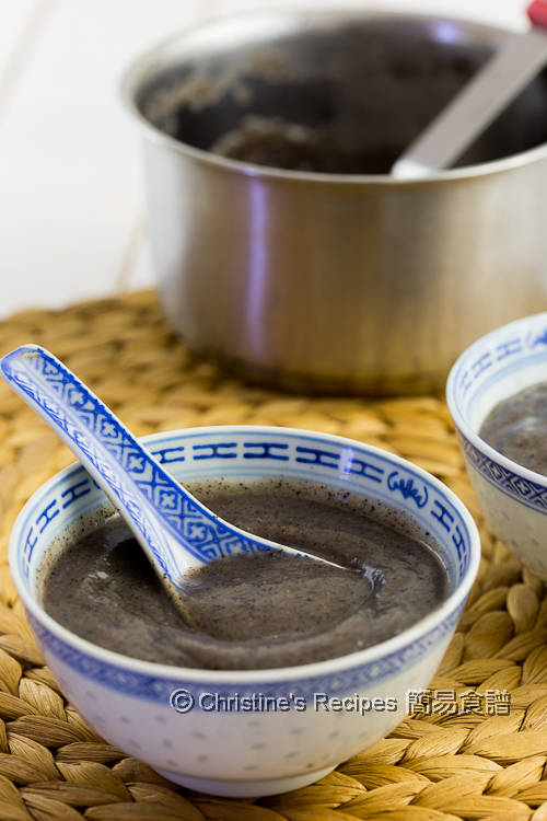 芝麻糊 Black Sesame Soup02 芝麻糊 Black Sesame Soup02