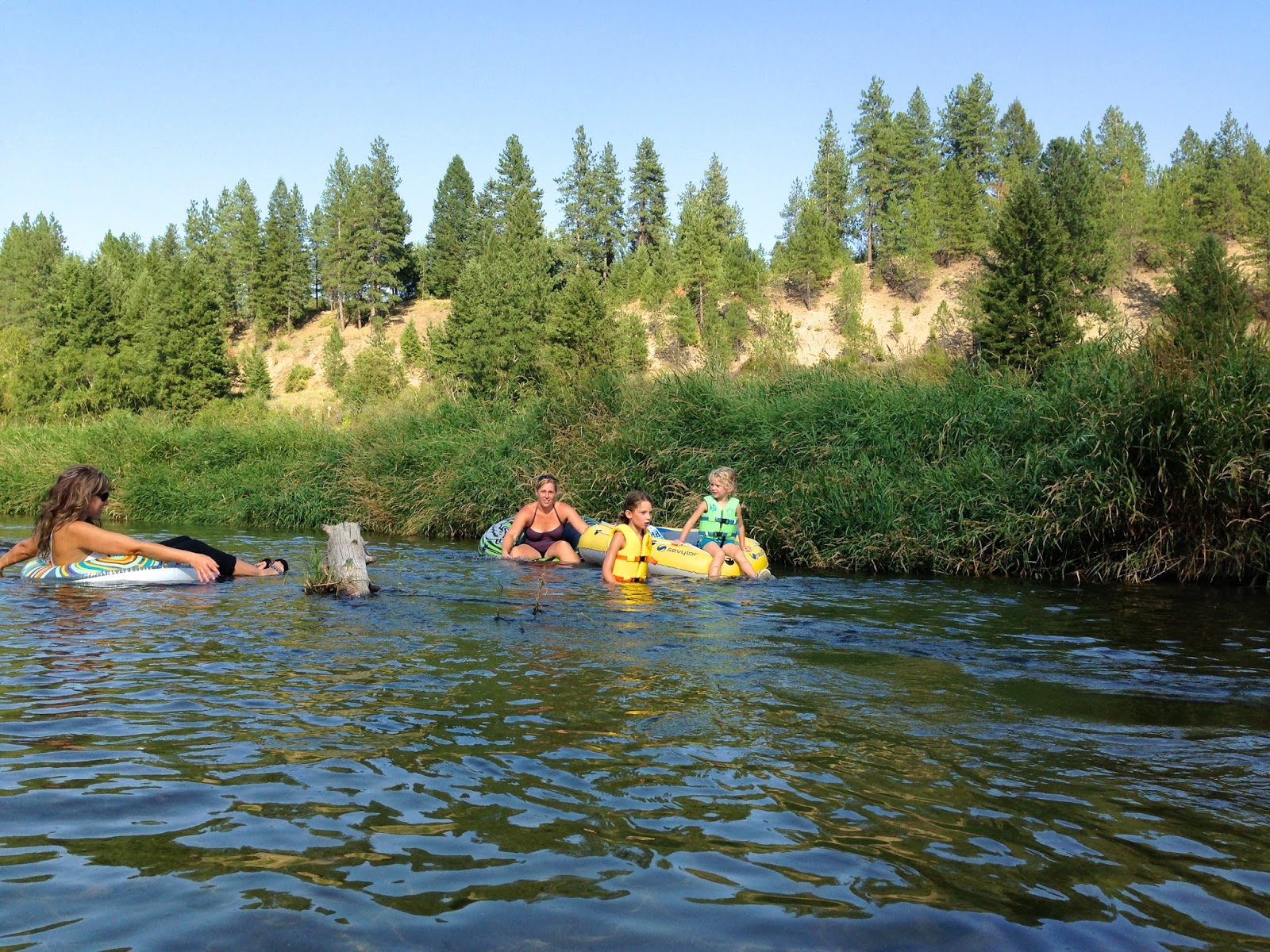 Walking in His Light Floating the Little Spokane River August 2013