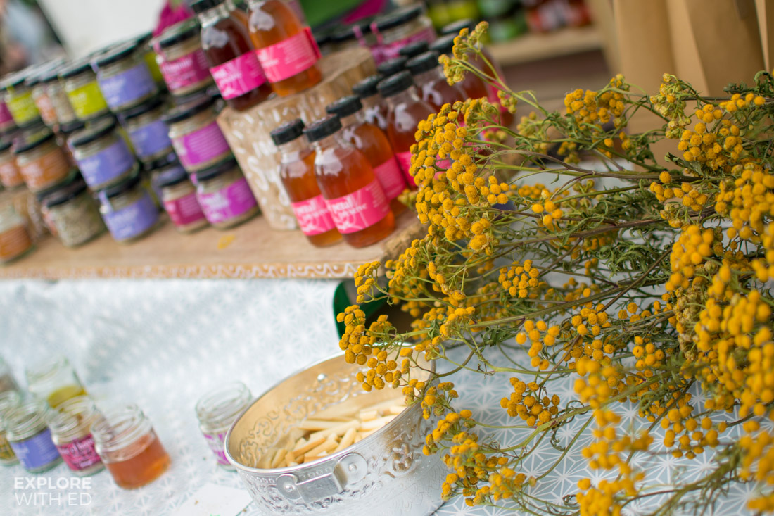 Forage Food stall at Abergavenny Food Festival