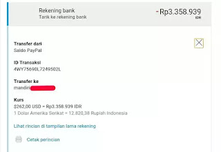 Tarik ke bank lokal Tarik bank lokal