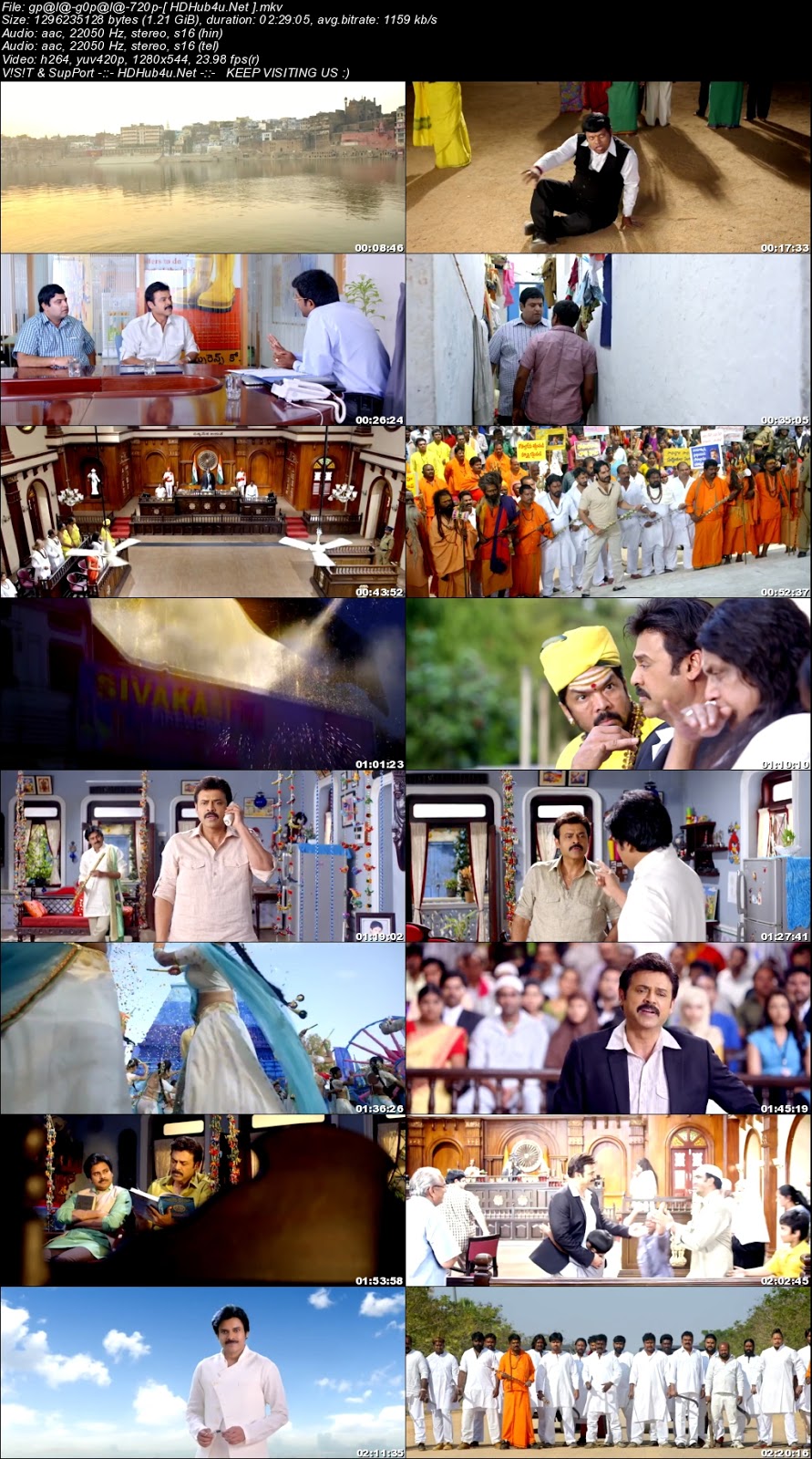 Gopala Gopala 2015 UNCUT Hindi Dual Audio 480p WEB-DL 450MB Download