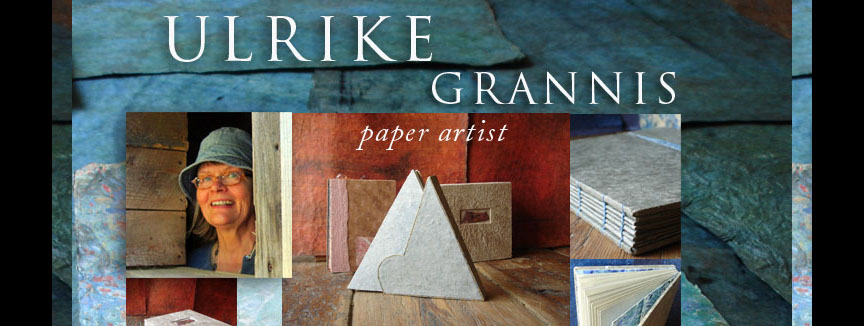 Ulrike Grannis, paper artist in Chatham New York