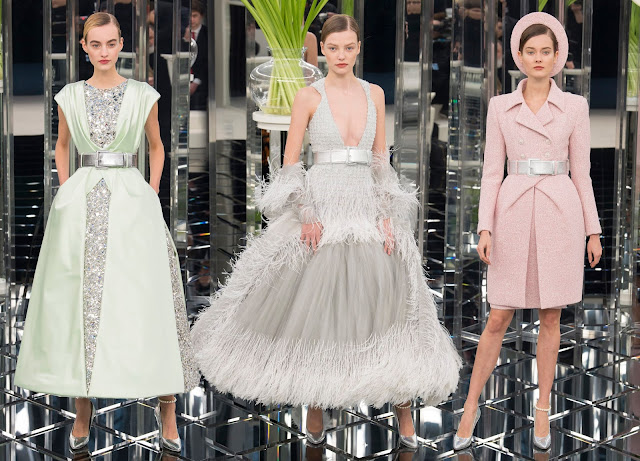 Chanel Couture Had Flip-flops and a Pregnant Bride