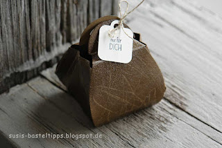 Tasche aus Curvy Keepsake Tasche aus Curvy Keepsake Stanze von Stampin Up für Big Shot