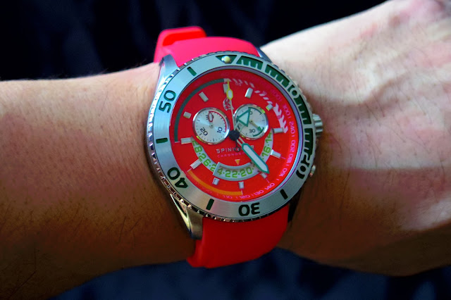 スピニカーの腕時計 モデル：Amarfi