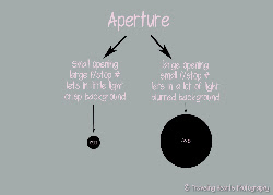 aperture stop shutter before diagram wide difference background eye between blurred visually traveling hearts