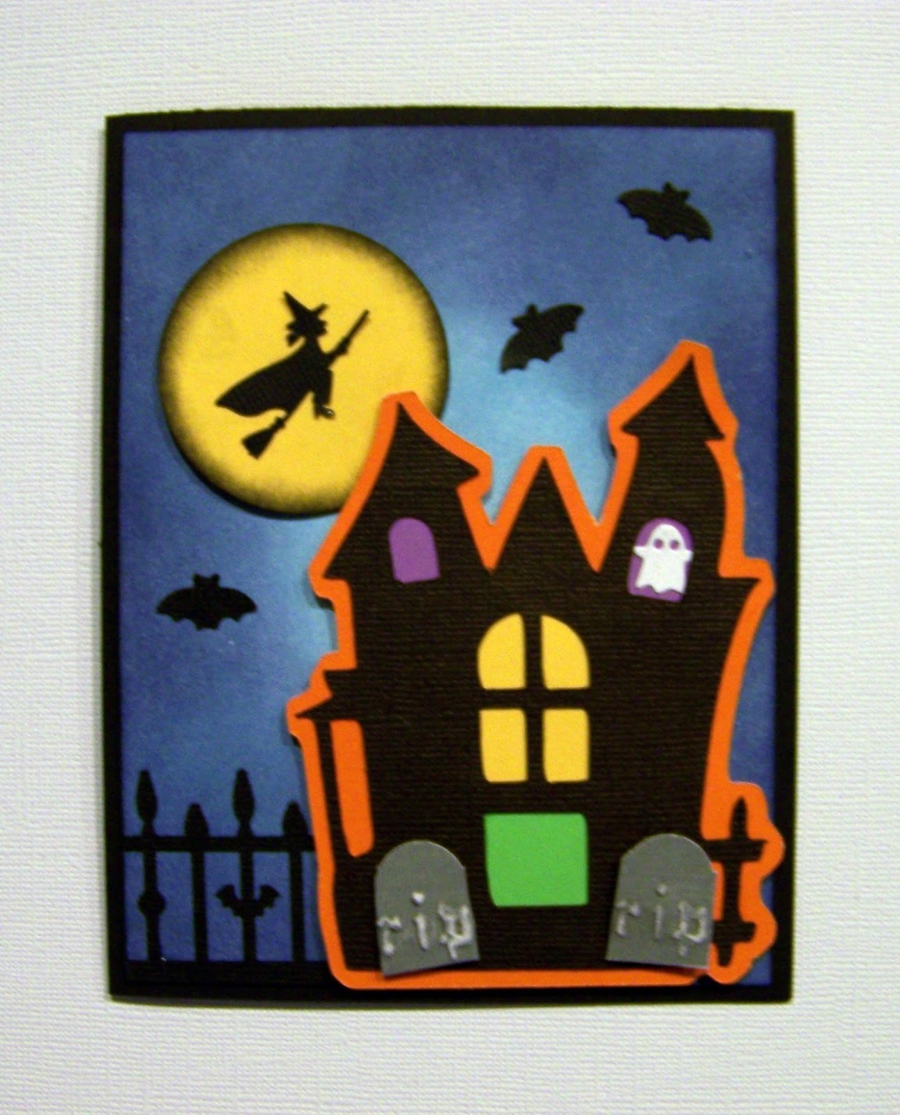 Ann Greenspan s Crafts  Cricut SCAL Halloween  cards 