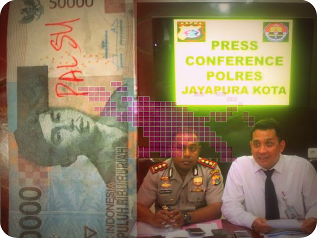 Polisi dan BNN Imbau Warga Kota Jayapura Tidak Cemasi Uang Palsu di Waena Polisi dan BNN Imbau Warga Kota Jayapura Tidak Cemasi Uang Palsu di Waena