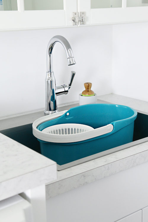 IHeart Organizing Laundry Room Update Installing a Dropin Sink