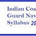 Indian Coast Guard Navik Syllabus 2018 PDF Download