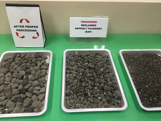 reclaimed asphalt pavement (RAP) reclaimed asphalt pavement (RAP)