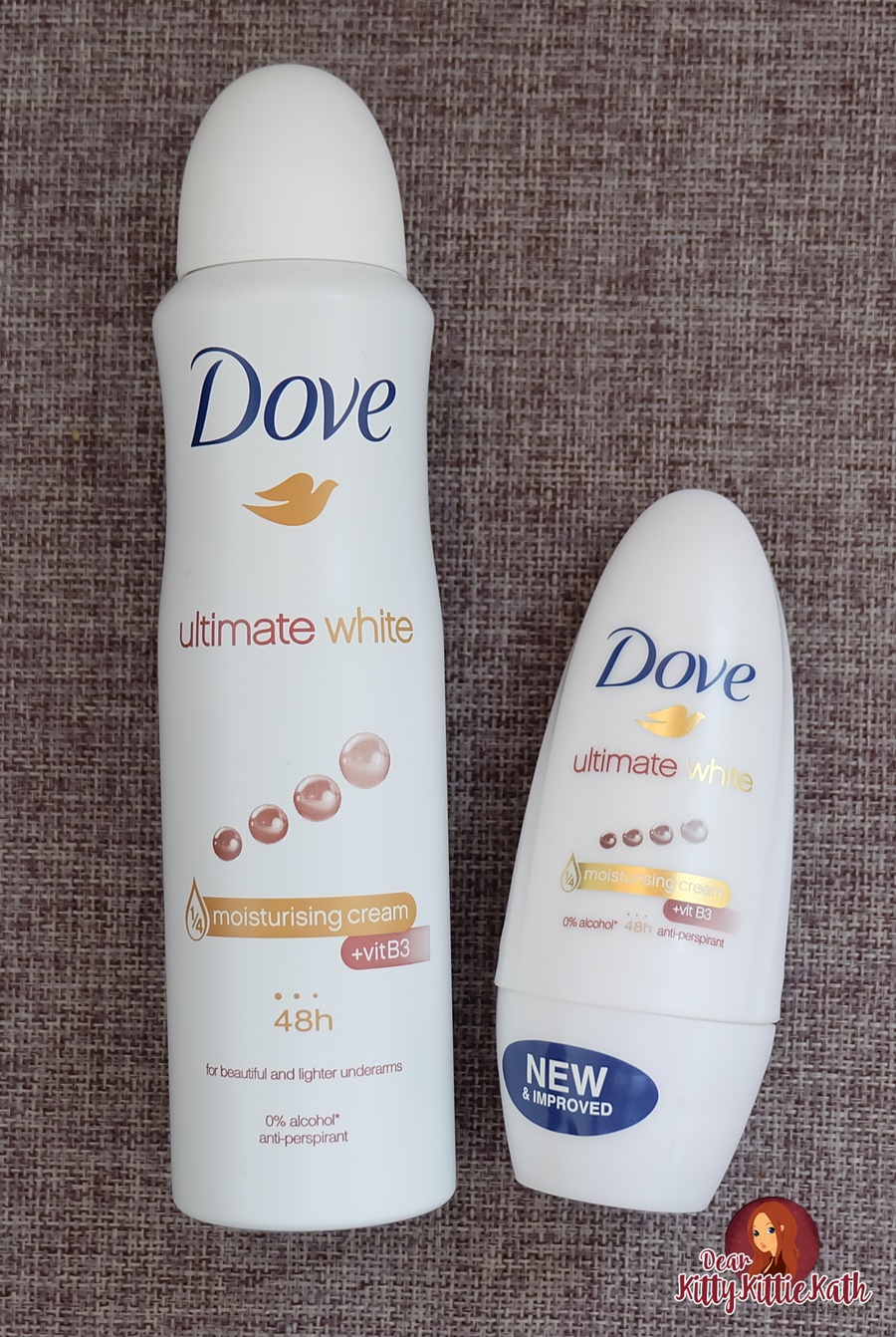 Dove Antiperspirants and Deodorants New and Improved Formula Dear