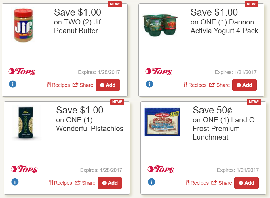 Coupons to your store card