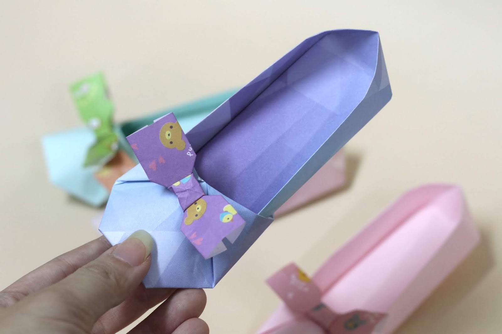 Tutorial 123 Origami Shoe The Idea King