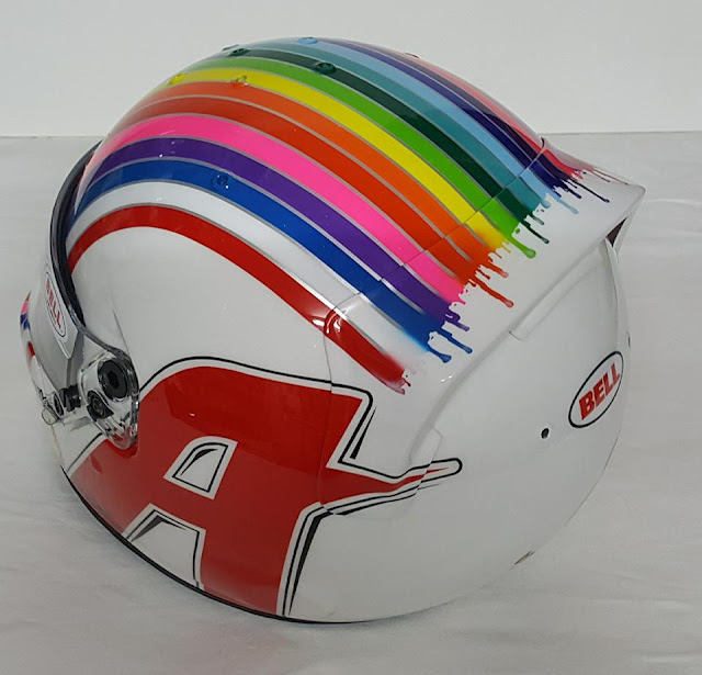 Racing Helmets Garage Bell RS7K A.Decaen 2018 by Wadz aéro designs