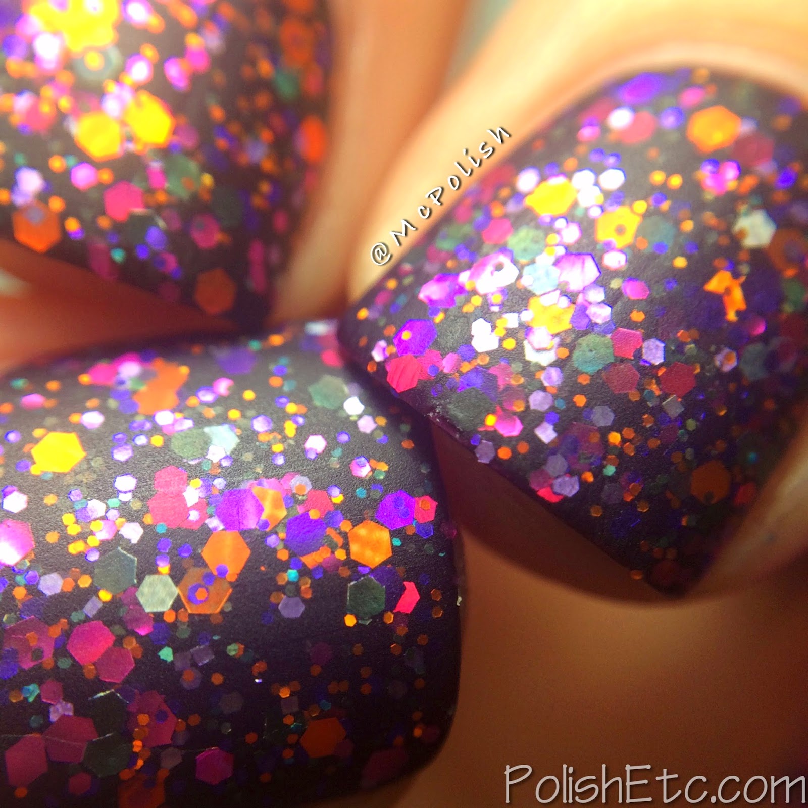 Laquerlicious Halloween 2014 Collection - Witchful Thinking Matte Macro