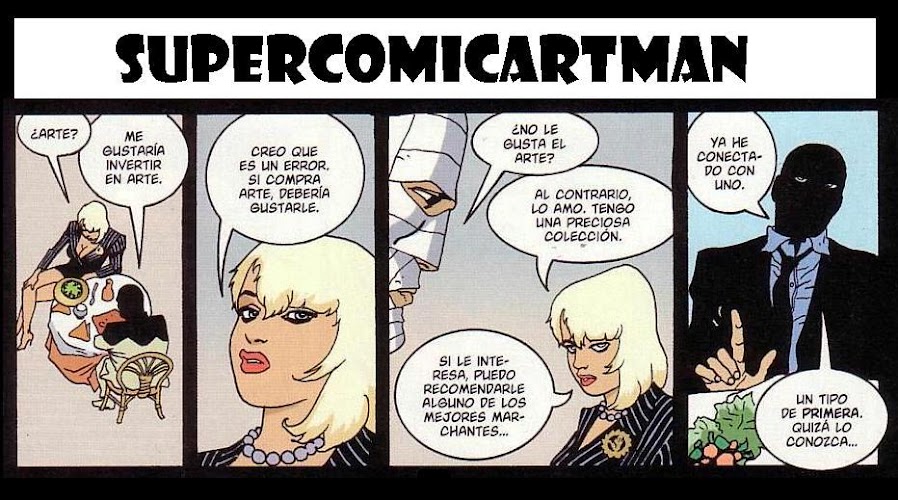SUPERCOMICARTMAN (original comic art)