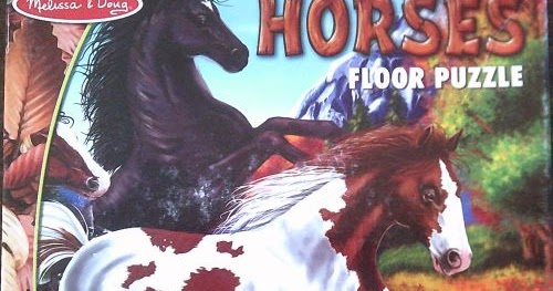 melissa and doug horse puzzle