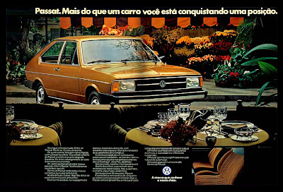 propaganda Passat - 1979. propaganda anos 70. propaganda carros anos 70. reclame anos 70. Oswaldo Hernandez.
