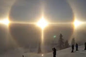 Traveler Record Visits '3 Sun' in Swedish Skies