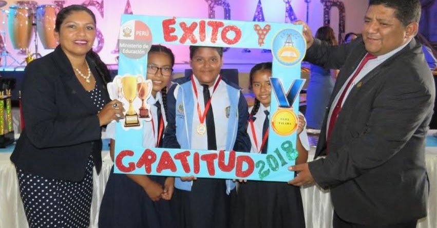 UGEL Talara reconoce a más de 600 escolares por logros educativos convocados por el Ministerio de Educación en el 2018 UGEL Talara reconoce a más de 600 escolares por logros educativos convocados por el Ministerio de Educación en el 2018